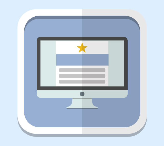 icon for web design service
